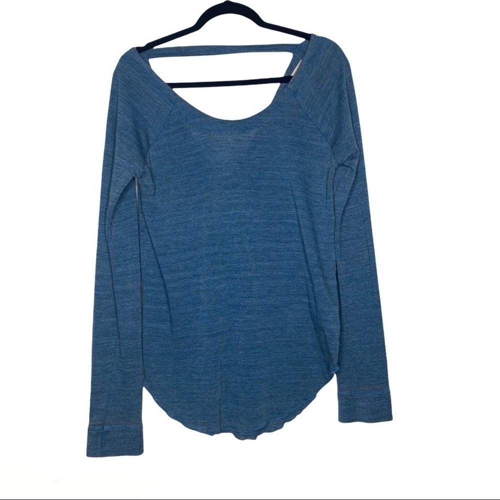 Chaser Blue Cutout back V back cutout Top medium